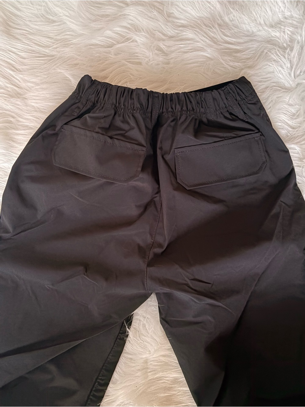 Black Cargo Pants & Tank Top 2 Piece Set - Picture 9 of 9
